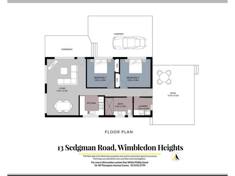 13 Sedgman Road, Wimbledon Heights VIC 3922 Floorplan