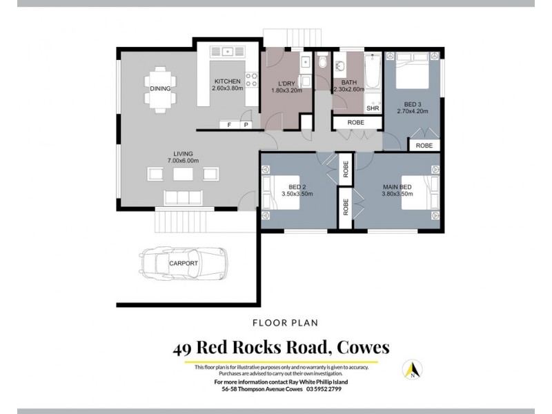 49 Red Rocks Road, Cowes VIC 3922 Floorplan