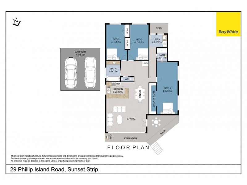29 Phillip Island Road, Sunset Strip VIC 3922 Floorplan