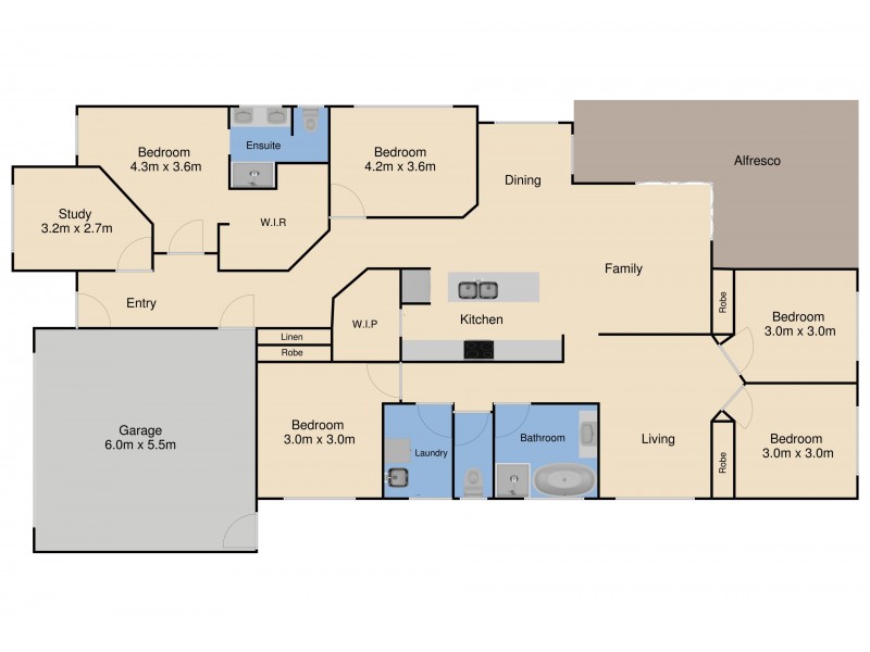 1 Pardalote Place, Cowes VIC 3922 Floorplan
