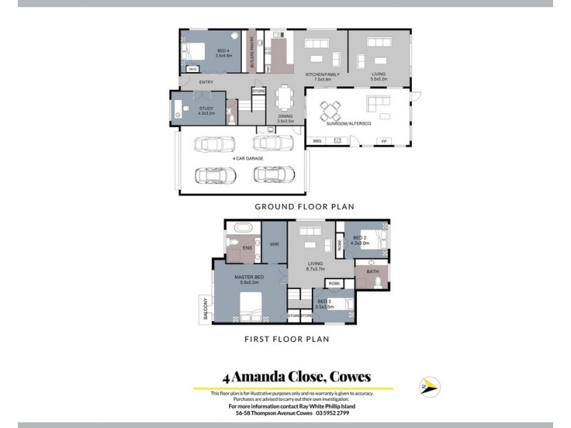4 Amanda Close, Cowes VIC 3922 Floorplan