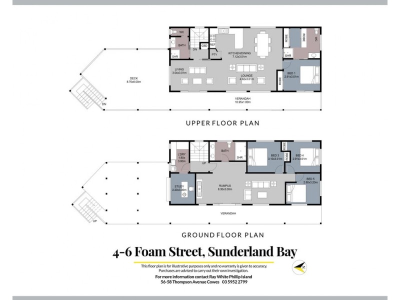 4-6 Foam Street, Sunderland Bay VIC 3922 Floorplan