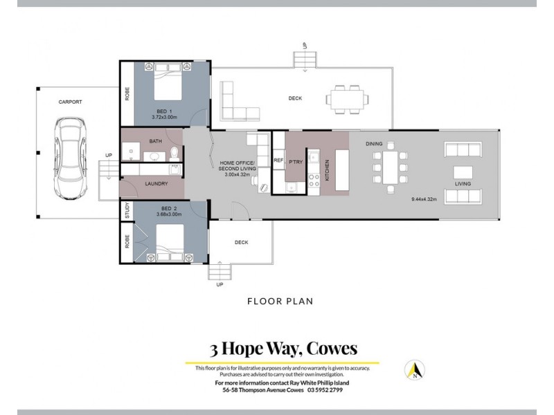 3 Hope Way, Cowes VIC 3922 Floorplan