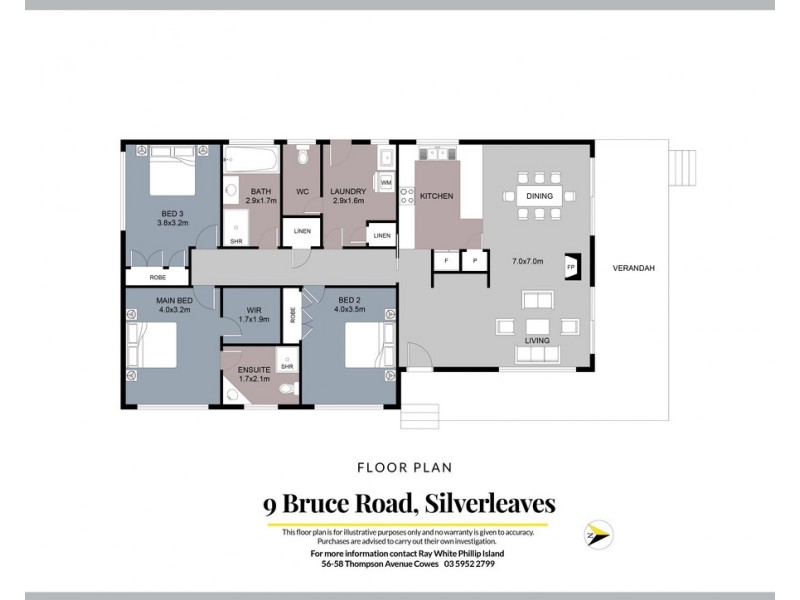 9 Bruce Road, Silverleaves VIC 3922 Floorplan