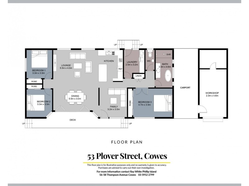 53 Plover Street, Cowes VIC 3922 Floorplan