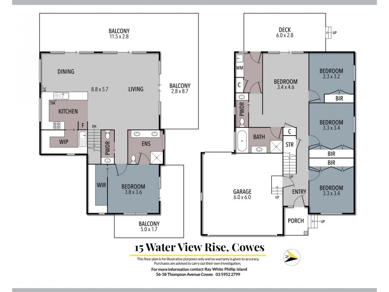 15 Water View Rise, Cowes VIC 3922 Floorplan