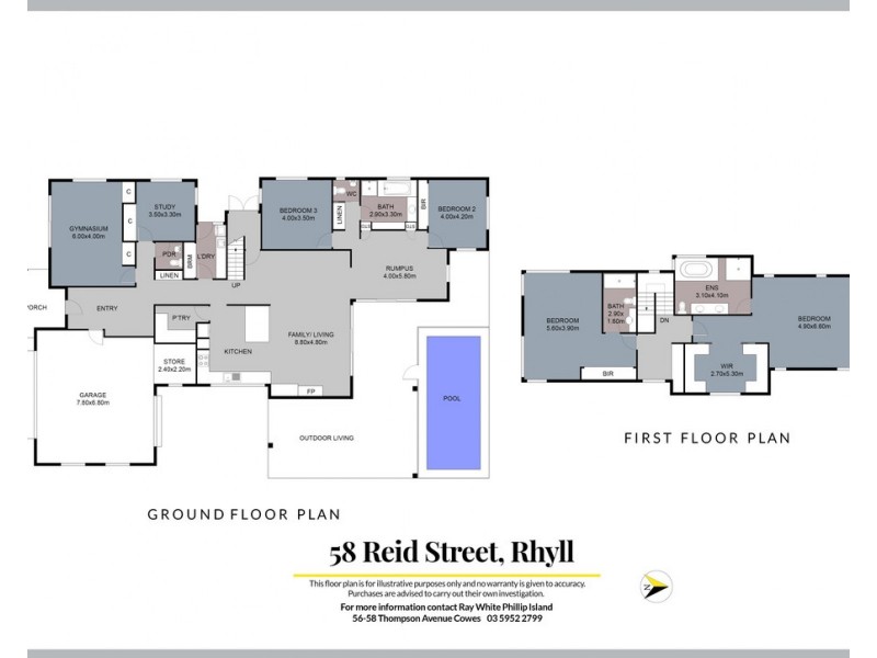 58 Reid Street, Rhyll VIC 3923 Floorplan