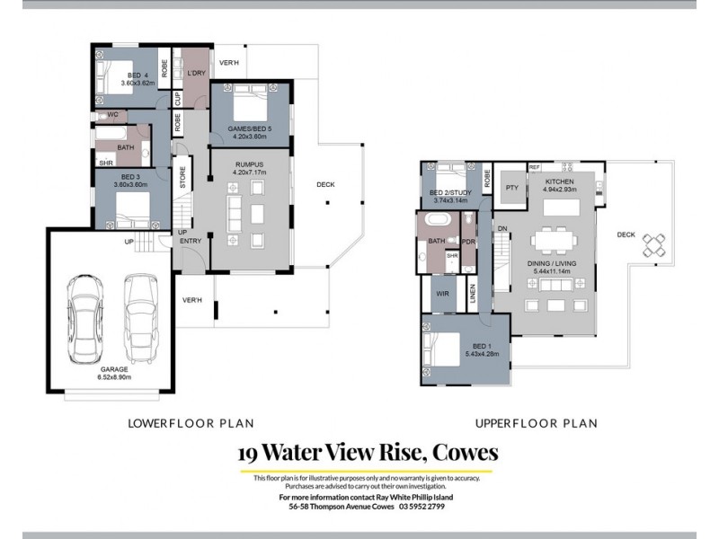 19 Water View Rise, Cowes VIC 3922 Floorplan