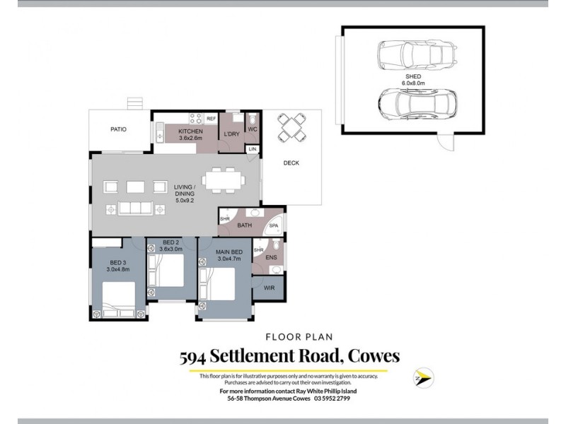 594 Settlement Road, Cowes VIC 3922 Floorplan