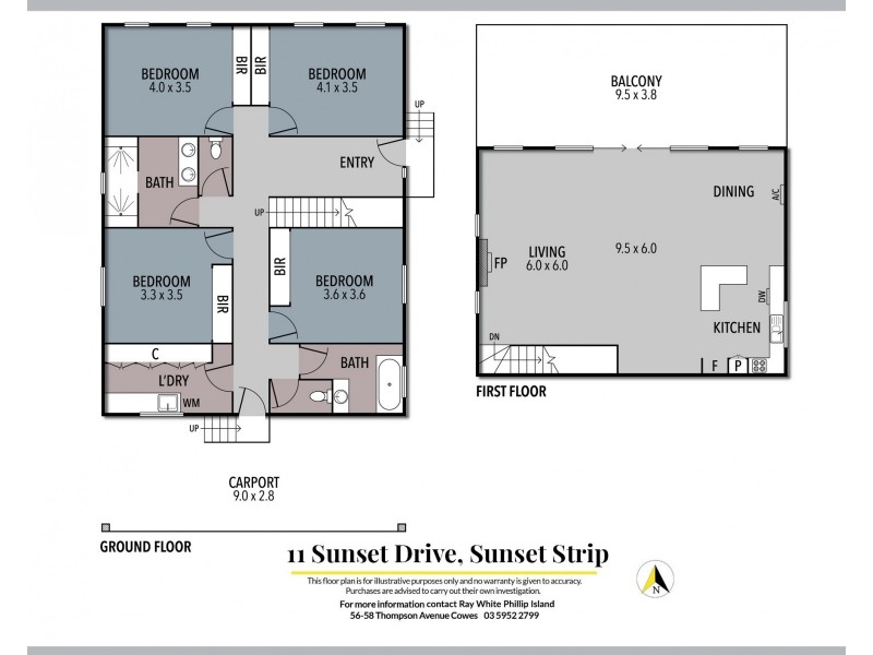 11 Sunset Drive, Sunset Strip VIC 3922 Floorplan