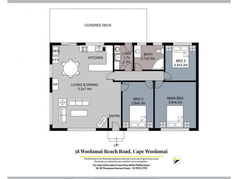 58 Woolamai Beach Road, Cape Woolamai VIC 3925 Floorplan