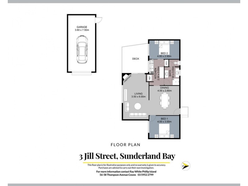 3 Jill Street, Sunderland Bay VIC 3922 Floorplan