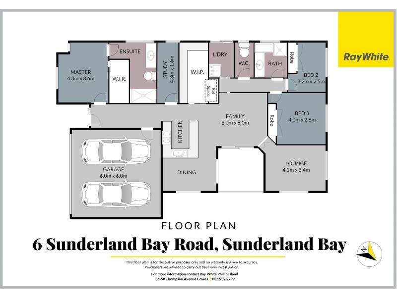 6 Sunderland Bay Road, Sunderland Bay VIC 3922 Floorplan
