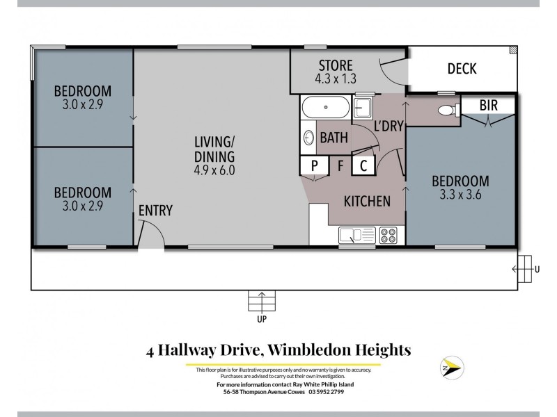 4 Hallway Drive, Wimbledon Heights VIC 3922 Floorplan