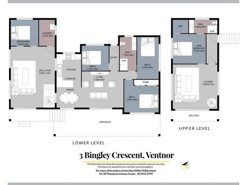3 Bingley Crescent, Ventnor VIC 3922 Floorplan