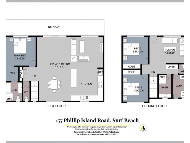 157 Phillip Island Road, Surf Beach VIC 3922 Floorplan