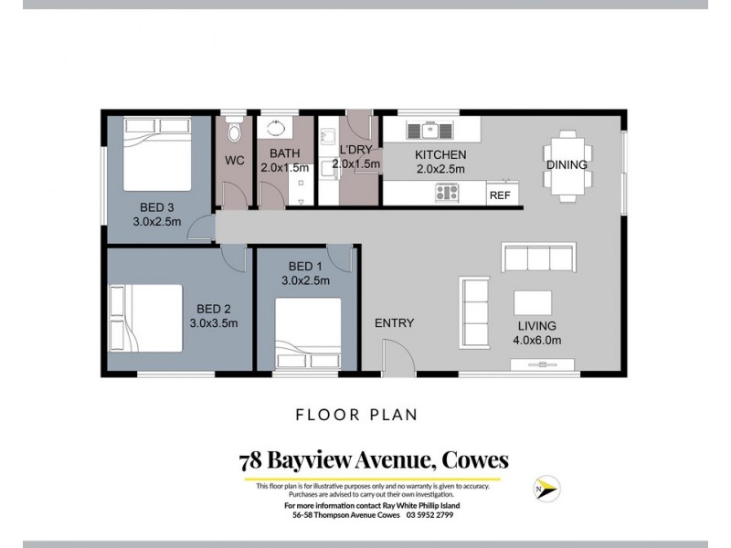 78 Bayview Drive, Cowes VIC 3922 Floorplan