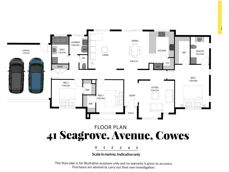 41 Seagrove Way, Cowes VIC 3922 Floorplan