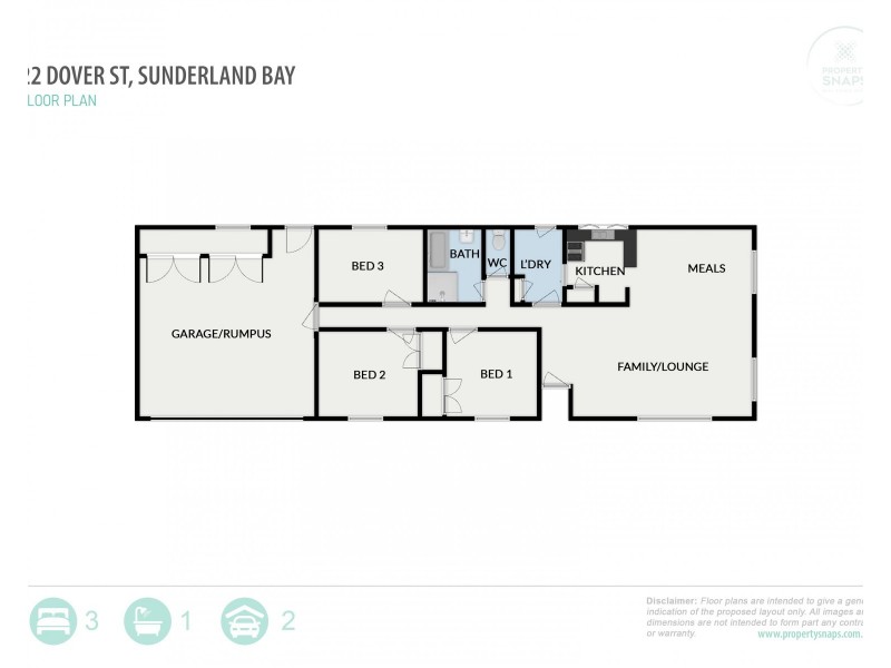 22 Dover Street, Sunderland Bay VIC 3922 Floorplan