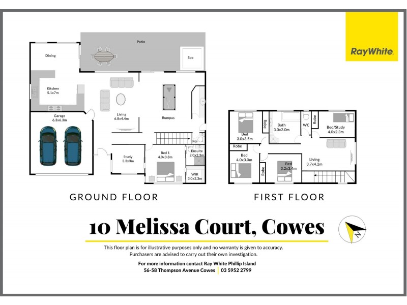 10 Melissa Court, Cowes VIC 3922 Floorplan