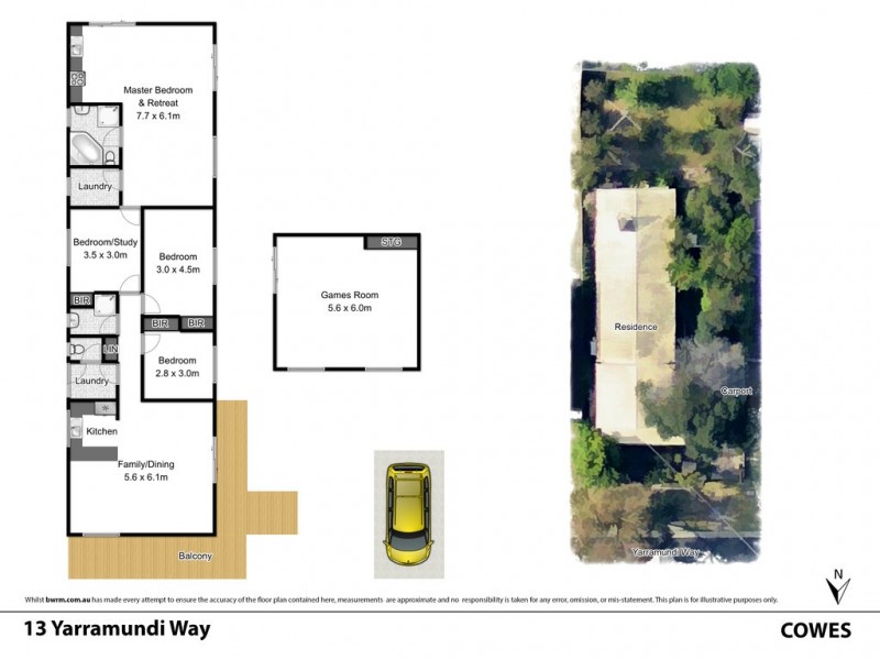 13 Yarramundi Way, Cowes VIC 3922 Floorplan