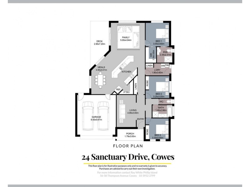 24 Sanctuary Drive, Cowes VIC 3922 Floorplan