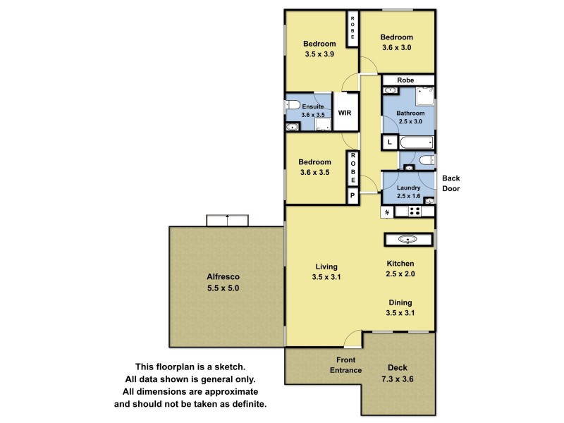 9 Seaspray Avenue, Cape Woolamai VIC 3925 Floorplan
