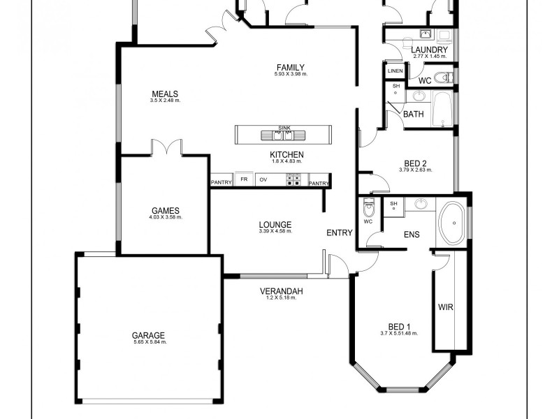 4 Bittern Close, Maida Vale WA 6057 Floorplan