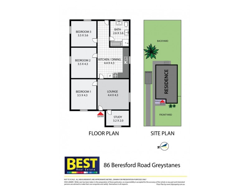 86 Beresford Road, Greystanes NSW 2145 Floorplan