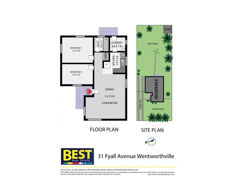31 Fyall Avenue, Wentworthville NSW 2145 Floorplan