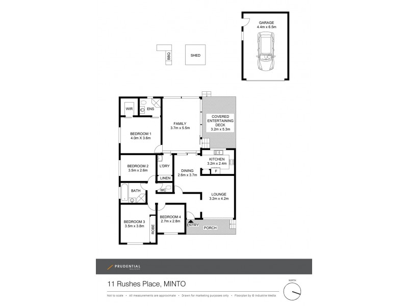 11 Rushes Place, Minto NSW 2566 Floorplan