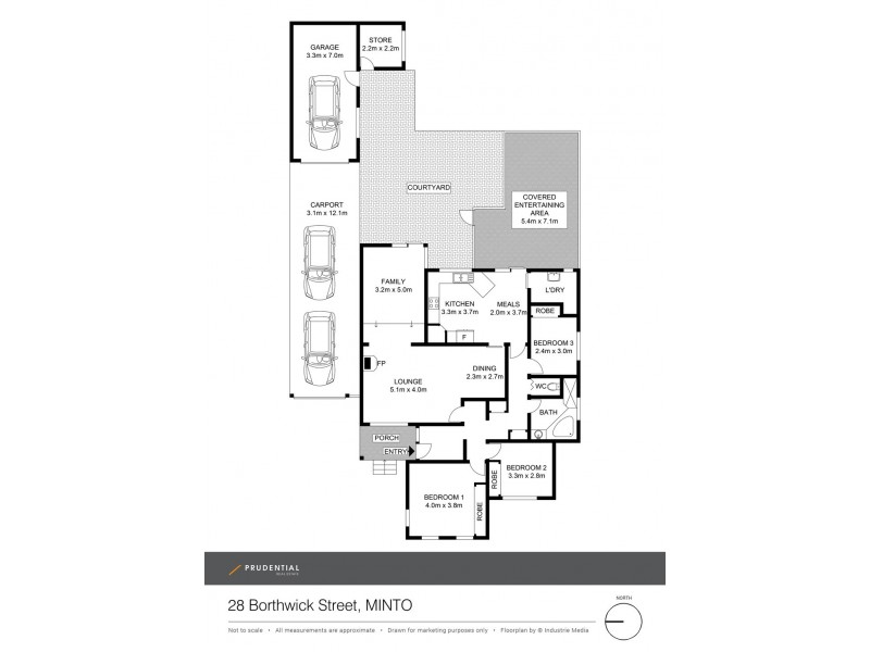 28 Borthwick Street, Minto NSW 2566 Floorplan