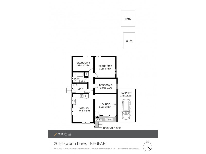 26 Ellsworth Drive, Tregear NSW 2770 Floorplan