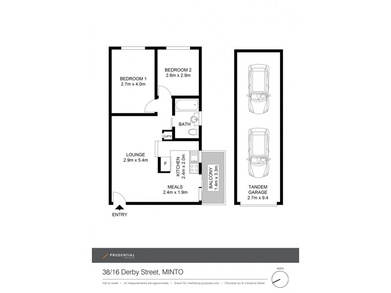 38/16 Derby Street, Minto NSW 2566 Floorplan