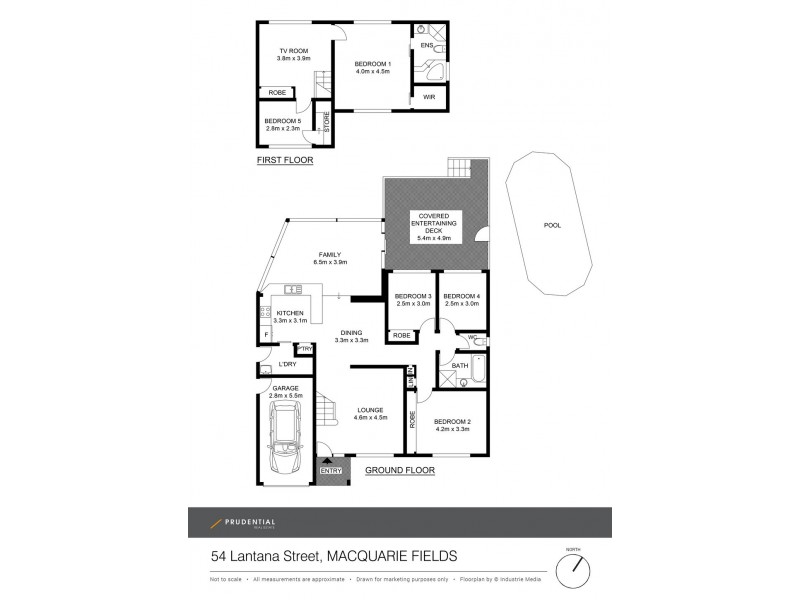 54 Lantana Street, Macquarie Fields NSW 2564 Floorplan