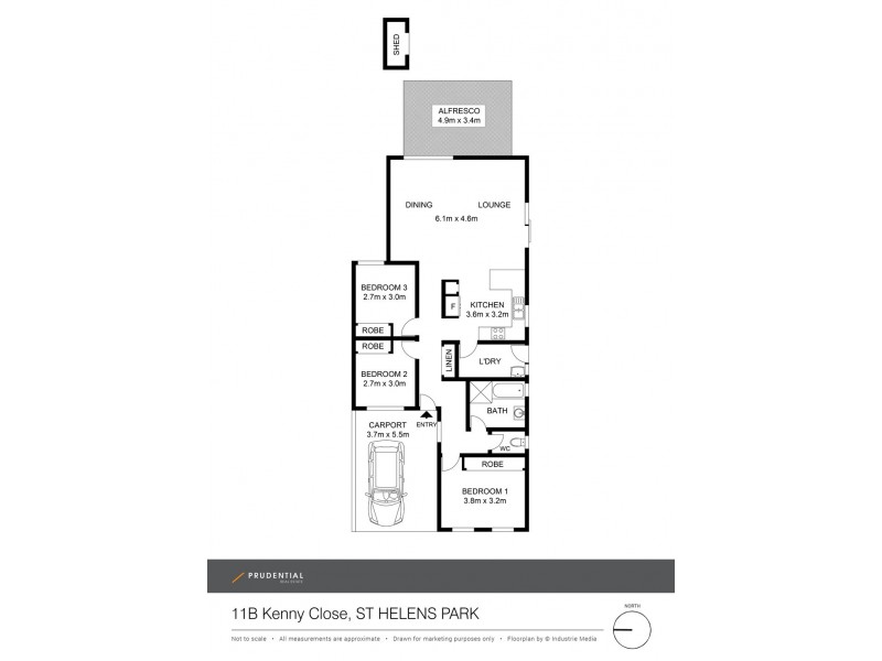 11B Kenny Close, St Helens Park NSW 2560 Floorplan
