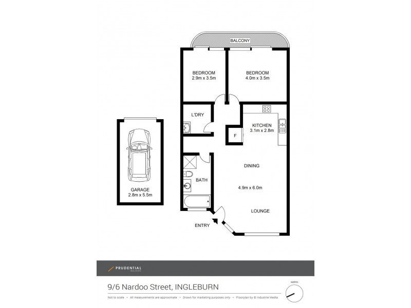 9/4-6 Nardoo Street, Ingleburn NSW 2565 Floorplan