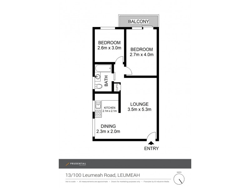 13/100 Leumeah Road, Leumeah NSW 2560 Floorplan