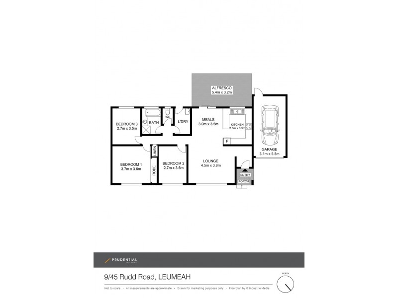 9/45 Rudd Road, Leumeah NSW 2560 Floorplan
