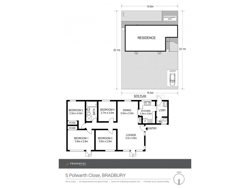 5 Polwarth Close, Bradbury NSW 2560 Floorplan