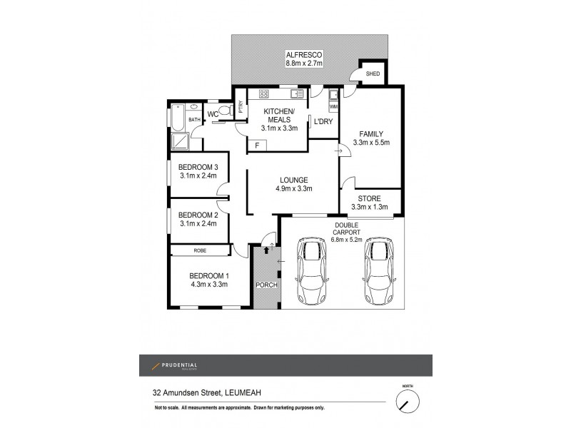 32 Amundsen Street, Leumeah NSW 2560 Floorplan