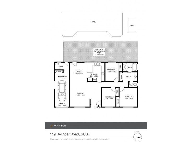 119 Bellinger Road, Ruse NSW 2560 Floorplan