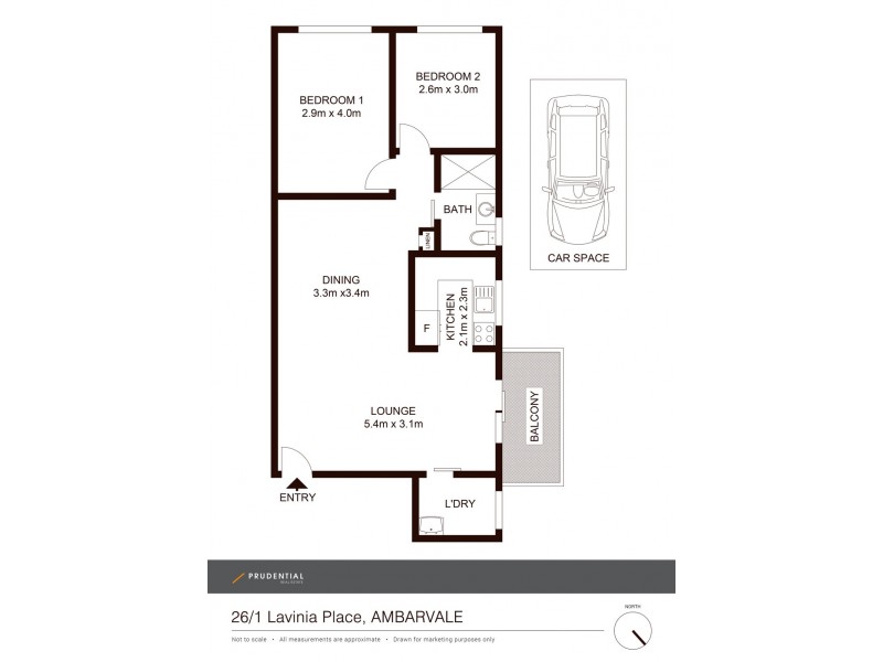 26/1 Lavinia Place, Ambarvale NSW 2560 Floorplan