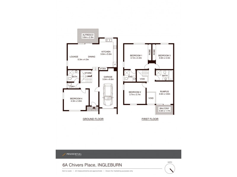 6A Chivers Place, Ingleburn NSW 2565 Floorplan