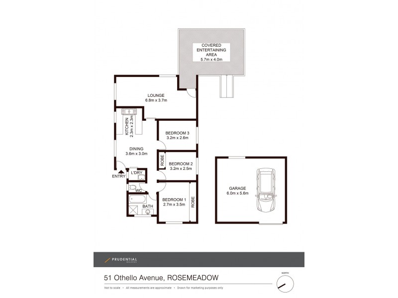 51 Othello Avenue, Rosemeadow NSW 2560 Floorplan