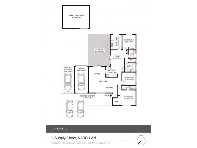 8 Supply Close, Narellan NSW 2567 Floorplan