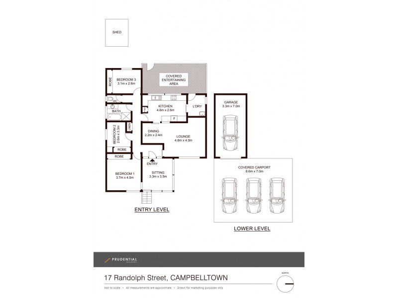 17 Randolph Street, Campbelltown NSW 2560 Floorplan