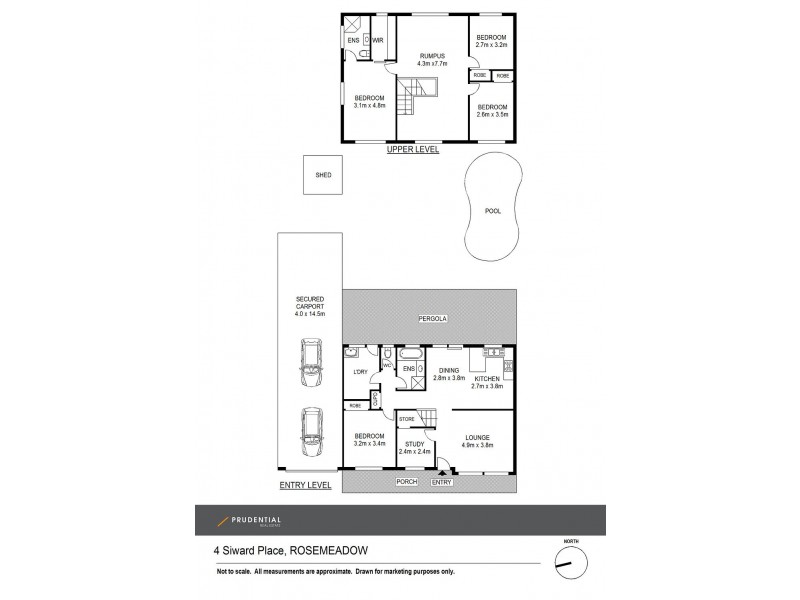 4 Siward Place, Rosemeadow NSW 2560 Floorplan