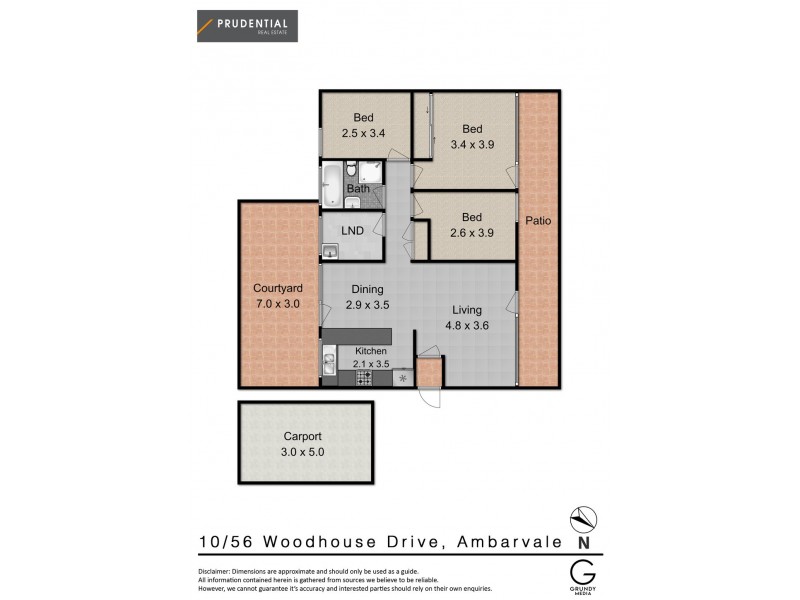 10/56 Woodhouse Drive, Ambarvale NSW 2560 Floorplan