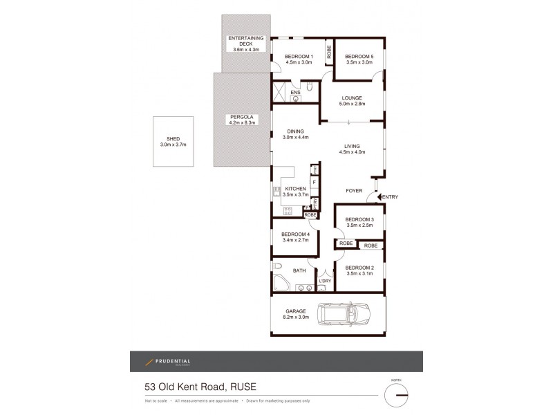 53 Old Kent Road, Ruse NSW 2560 Floorplan
